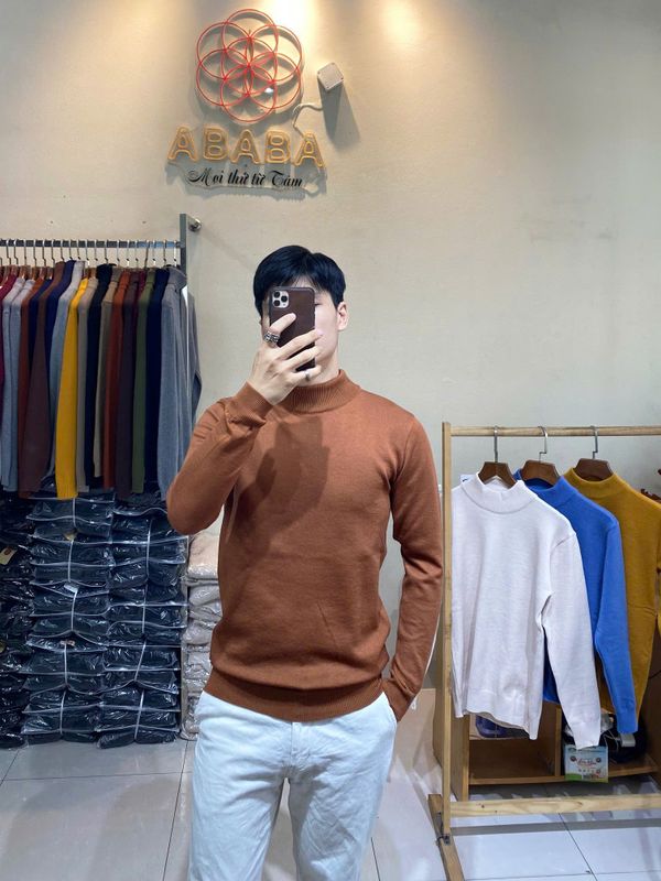 Áo len cổ 5p cho nam nhiều màu đẹp lên dáng đẹp chất len mềm dày dặn kín ấm Hà Đinh- Size M L XL XXL -5p-m9 Áo len cổ 5p cho nam nhiều màu đẹp lên dáng đẹp chất len mềm dày dặn kín ấm Hà Đinh- Size M L XL XXL -5p-m9