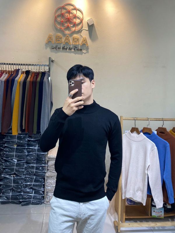 Áo len cổ 5p cho nam nhiều màu đẹp lên dáng đẹp chất len mềm dày dặn kín ấm Hà Đinh- Size M L XL XXL -5p-m9 Áo len cổ 5p cho nam nhiều màu đẹp lên dáng đẹp chất len mềm dày dặn kín ấm Hà Đinh- Size M L XL XXL -5p-m9
