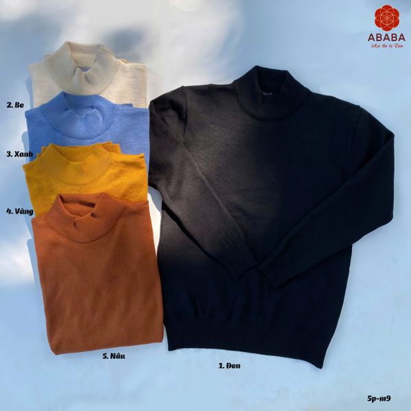 Áo len cổ 5p cho nam nhiều màu đẹp lên dáng đẹp chất len mềm dày dặn kín ấm Hà Đinh- Size M L XL XXL -5p-m9 Áo len cổ 5p cho nam nhiều màu đẹp lên dáng đẹp chất len mềm dày dặn kín ấm Hà Đinh- Size M L XL XXL -5p-m9
