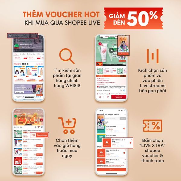 Mặt Nạ Ngủ Dưỡng Ẩm, Bảo Vệ Da Chuyên Sâu Sáng Mịn Căng Mướt Ngay Cả Khi Ngủ Whisis Hyaluronic Sleeping Mask EX 15ml Mặt Nạ Ngủ Dưỡng Ẩm, Bảo Vệ Da Chuyên Sâu Sáng Mịn Căng Mướt Ngay Cả Khi Ngủ Whisis Hyaluronic Sleeping Mask EX 15ml