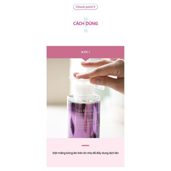 Nước Tẩy Trang Không Cồn Dưỡng Ẩm Hàn Quốc WHISIS Pure Esthetic Hyaluronic Cleansing Water 300ml Nước Tẩy Trang Không Cồn Dưỡng Ẩm Hàn Quốc WHISIS Pure Esthetic Hyaluronic Cleansing Water 300ml