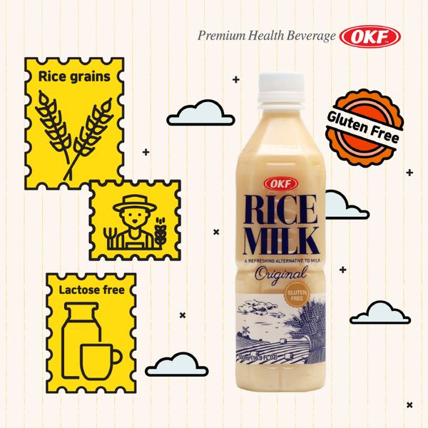 Sữa gạo RICE MILK 500ml OKF Hàn Quốc giá sỉ, giá bán buôn Thị Trường Sỉ