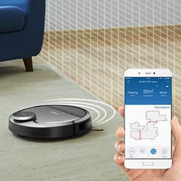 Robot hút bụi lau nhà ECOVACS DEEBOT DE53 HÀNG TRƯNG BÀY giá sỉ giá