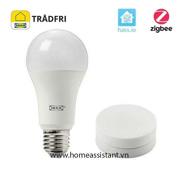 Bộ Bóng Đèn Dimmer Zigbee 5W IKEA Tradfri TL01 (Hỗ trợ HomeAssistant) Zigbee2MQTT giá sỉ, giá