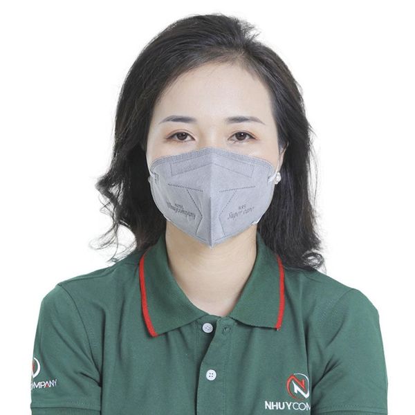 Khẩu trang N95 màu xám NY95 Mask Như Ý Company giá sỉ, giá bán buôn