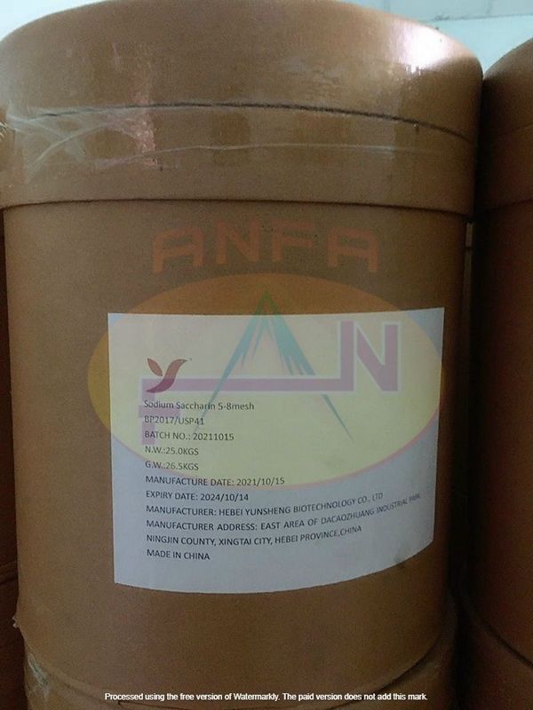 Đường Saccharine (E954i) Sodium Saccharine Đường không năng lượng