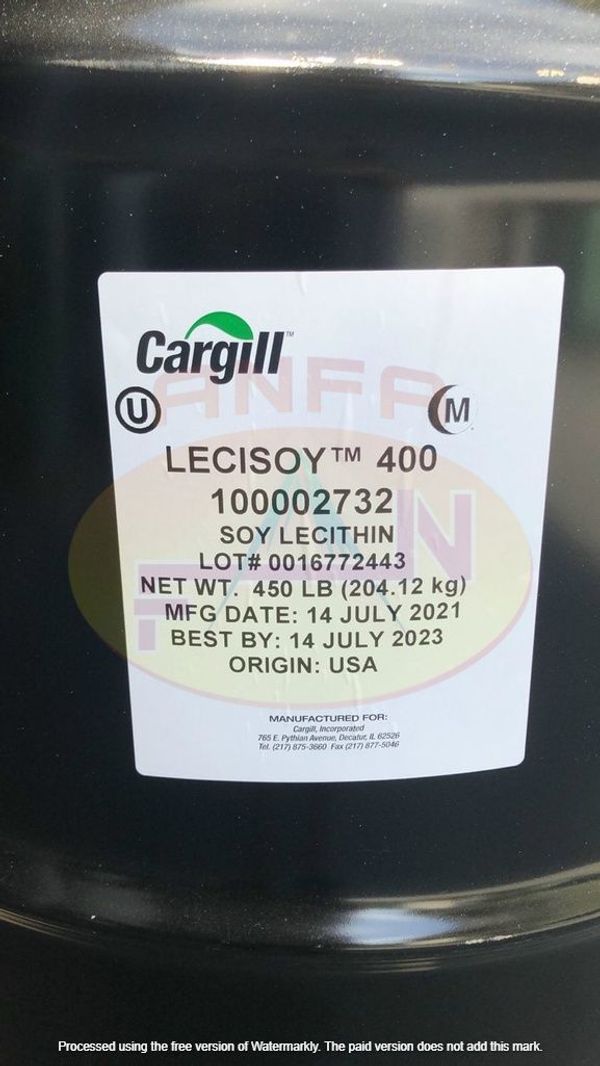 Chất nhũ hóa bôi trơn Lecithin E322(i) (Topcithin 50/Lecisoy 400