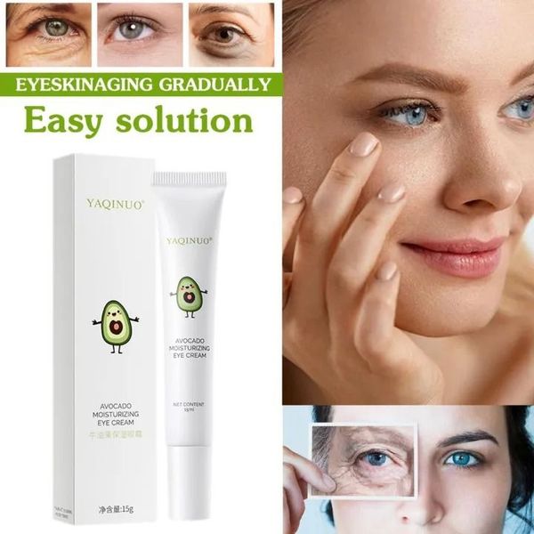 Kem Bơ Mụn Thịt Yaqinuo Avocado Moisturizing Eye Cream 15g (Chuẩn Trung