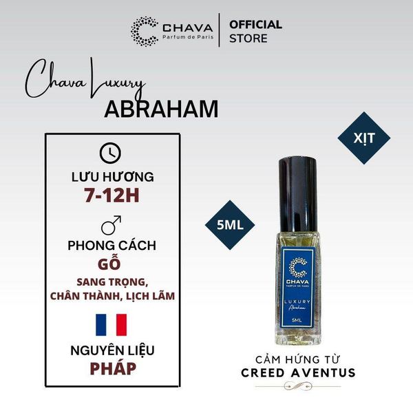 Chava Cleaner Nước Hoa Unisex, Nam, Nữ Chính Hãng Chava Luxury 5ml - Thơm Lâu 8-12H ...