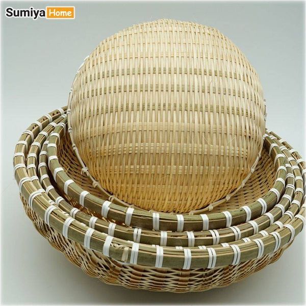 [BỘ 3 RÁ TRE SUMIYA D26 D28 D30.5] Rá tre, Rổ tre hình tròn, nguyên ...