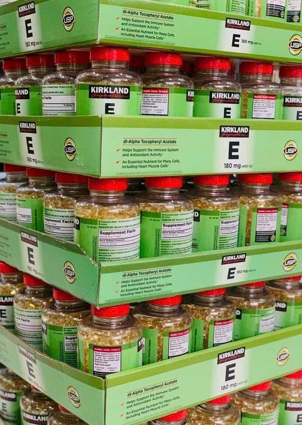 Viên uống vitamin E KIRKLAND CHÍNH HÃNG giá sỉ, giá bán buôn Thị