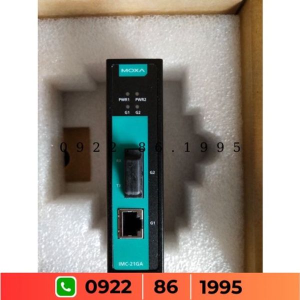 Thu Phát Cáp Quang Gigabit Chế Độ Đơn Moxa IMC-21GA-LX-SC giá tốt có ...