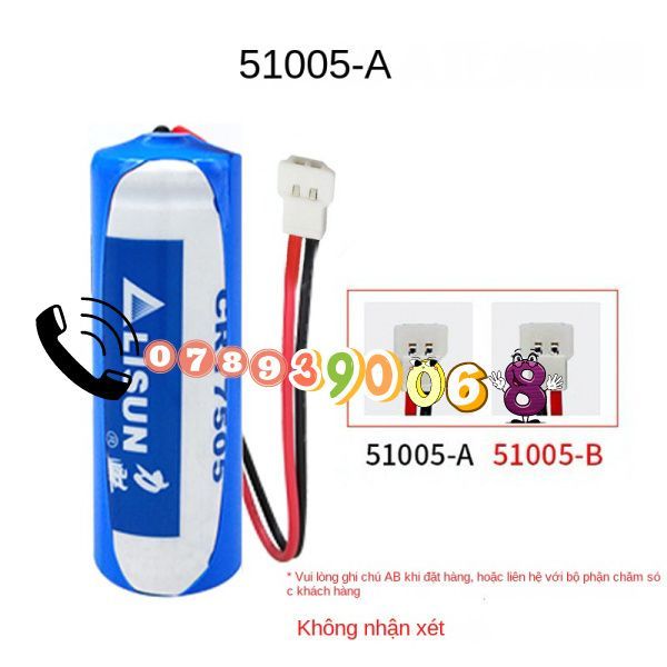 Pin Lithium Mangan Lisun Cr17505 Pin Đồng Hồ Nước Thông Minh 3V Pin