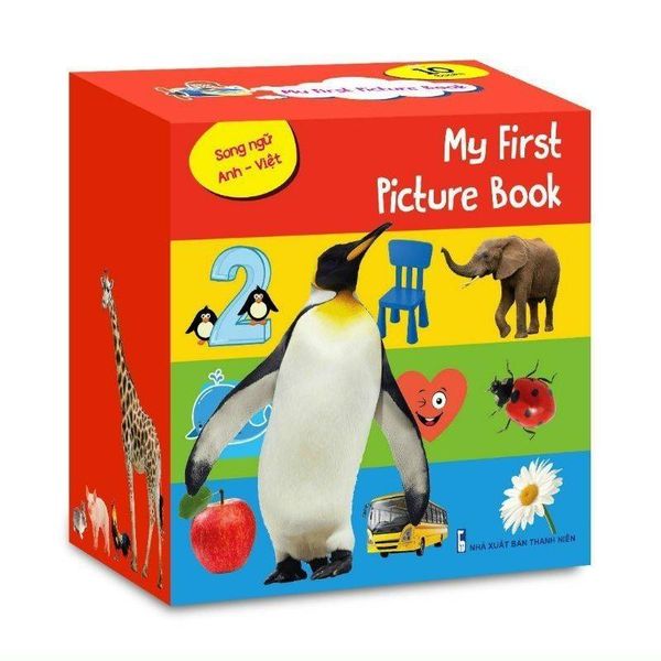 Sách Bìa cứng cán bóng Thư viện hình ảnh My first picture book giá sỉ ...