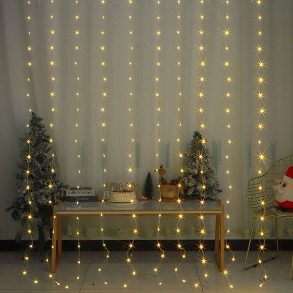 Đèn led rèm mưa đèn mành 3m x 2m giá sỉ, giá bán buôn - Thị Trường Sỉ