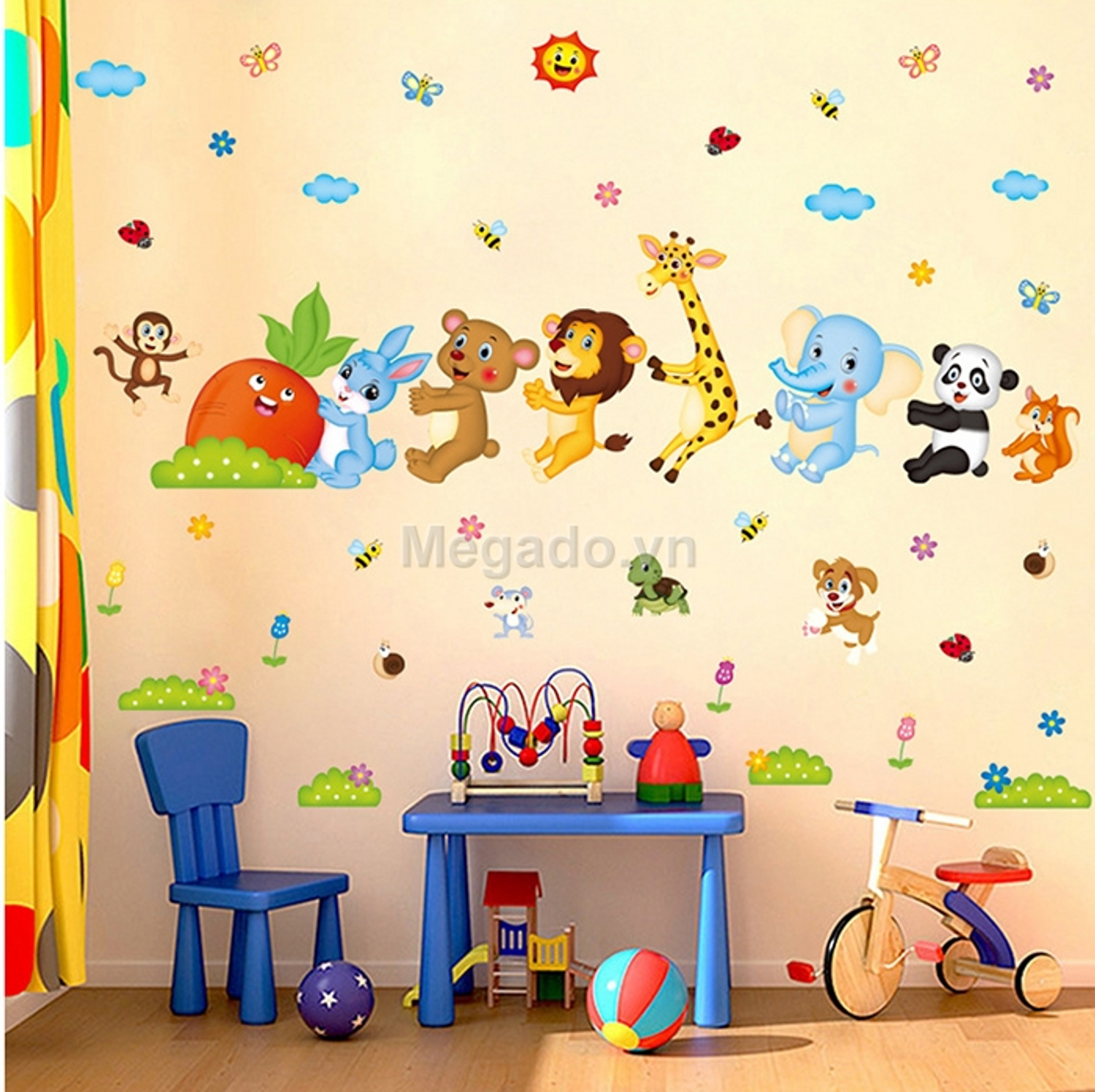 Decal dán tường shop cực rẻ