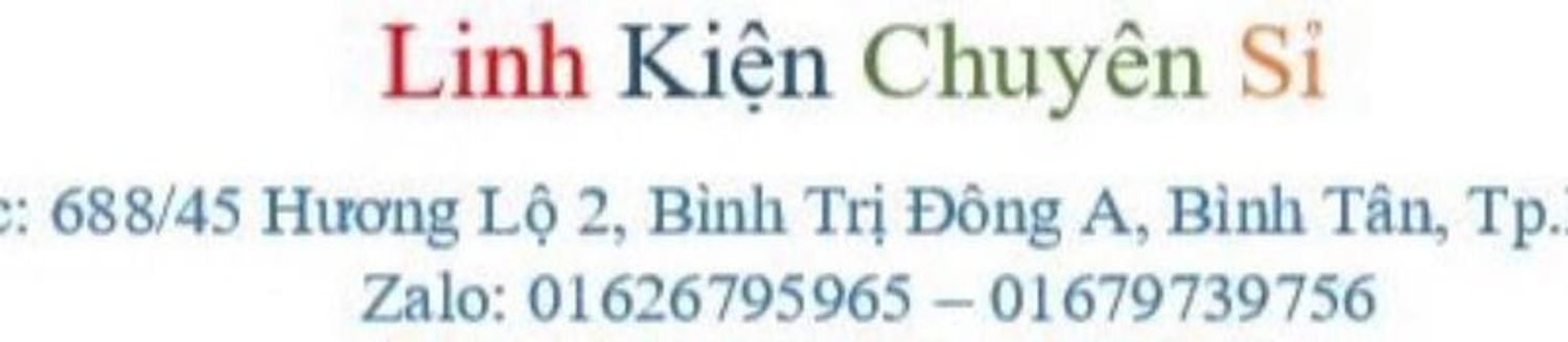 Linh Kiện Chuyên Sỉ