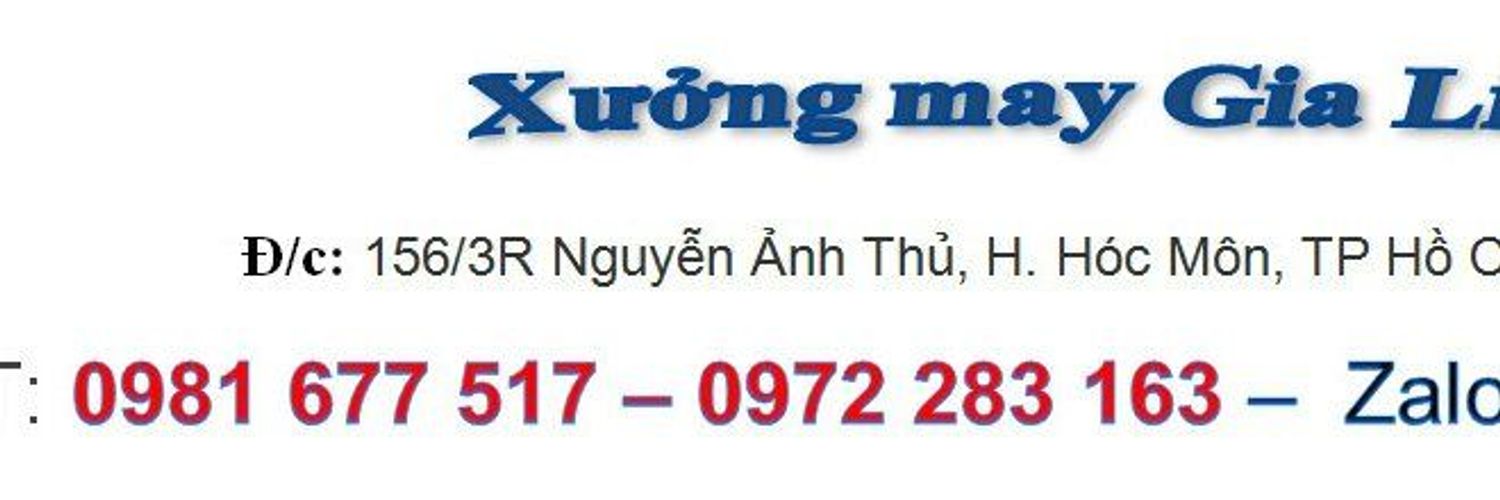 Xưởng may Gia Linh