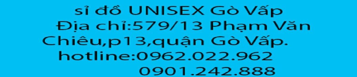 sỉ đồ UNISEX Gò Vấp