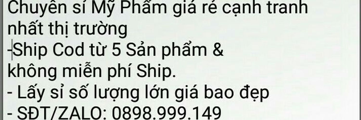Huệ Trung Chuyên sỉ mỹ phẩm