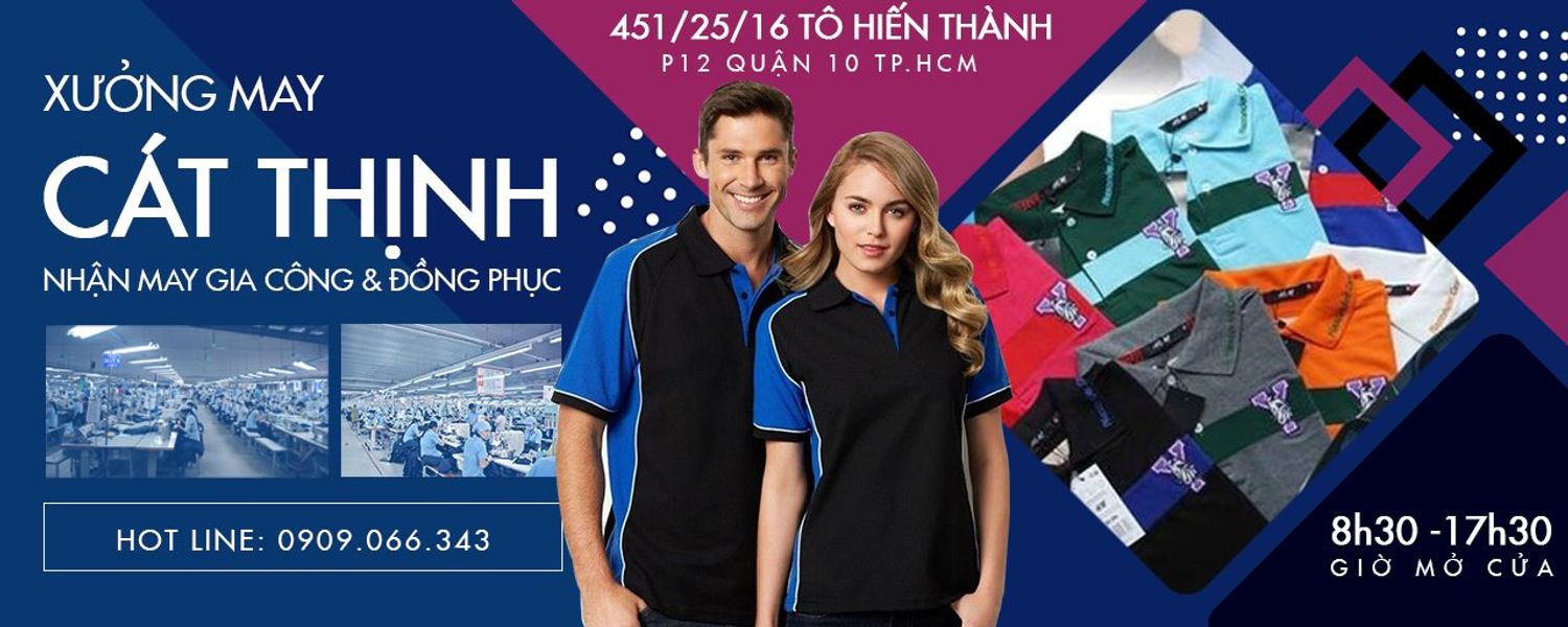 Xưởng May Quần Áo Thời Trang Nam Cát Thịnh