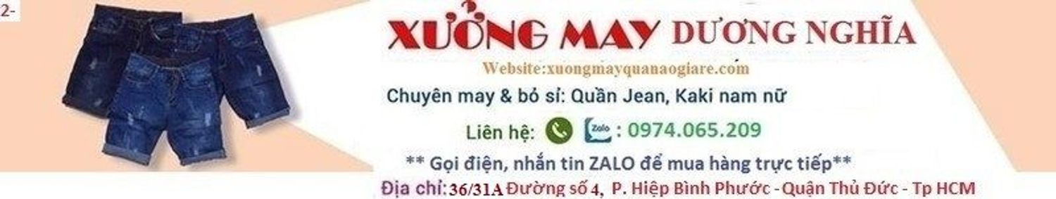 Xưởng May Quần Áo Giá Rẻ
