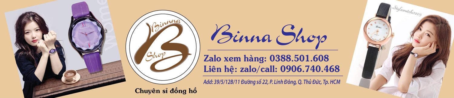 Đồng Hồ Chuyên Sỉ Binna