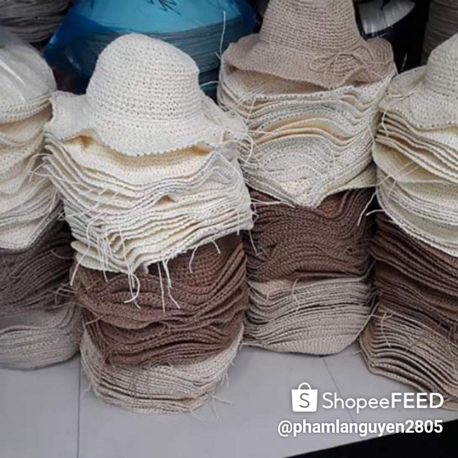 Chuyên sỉ mũ cói thời trang
