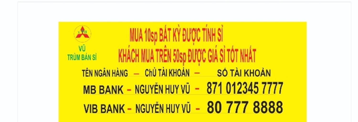 Vũ Trùm Bán Sỉ 