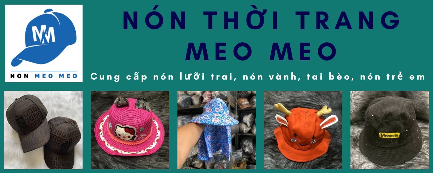 Nón Lưỡi Trai Thời Trang Meo Meo
