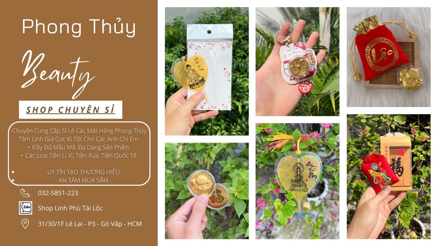 Tổng Kho Sỉ Đồ Phong Thủy HCM "Phong Thủy Beauty"