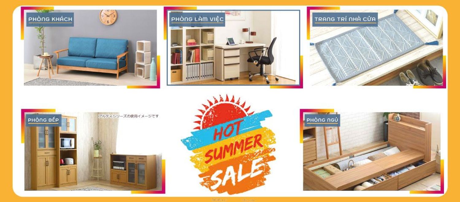 Ajhome- Nội thất thương hiệu Nhật Bản