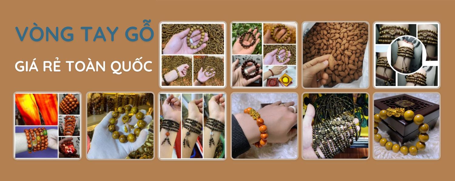 Vòng Tay Gỗ Giá Rẻ Toàn Quốc
