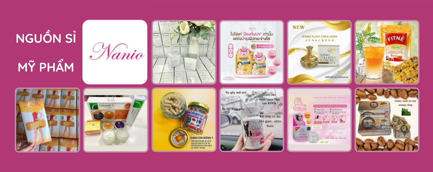 Nguồn Sỉ Mỹ Phẩm Nanio