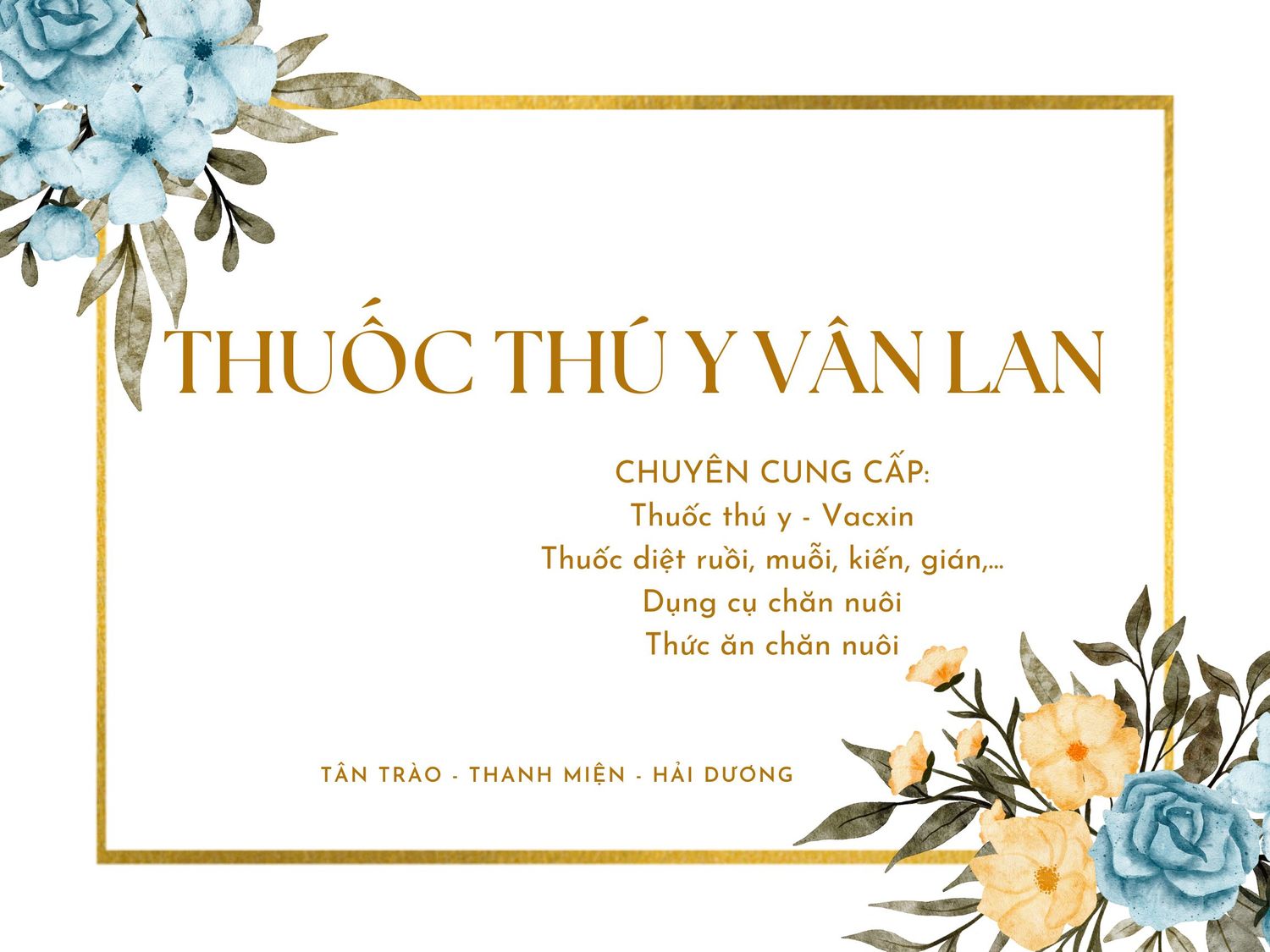 Thuốc Thú Y Vân Lan