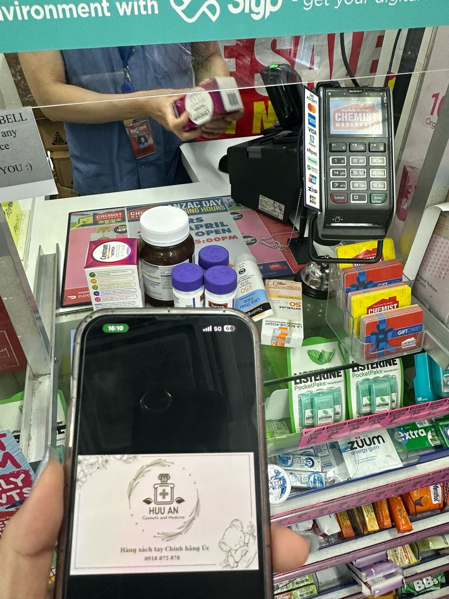 Hữu An Order Đồ Úc