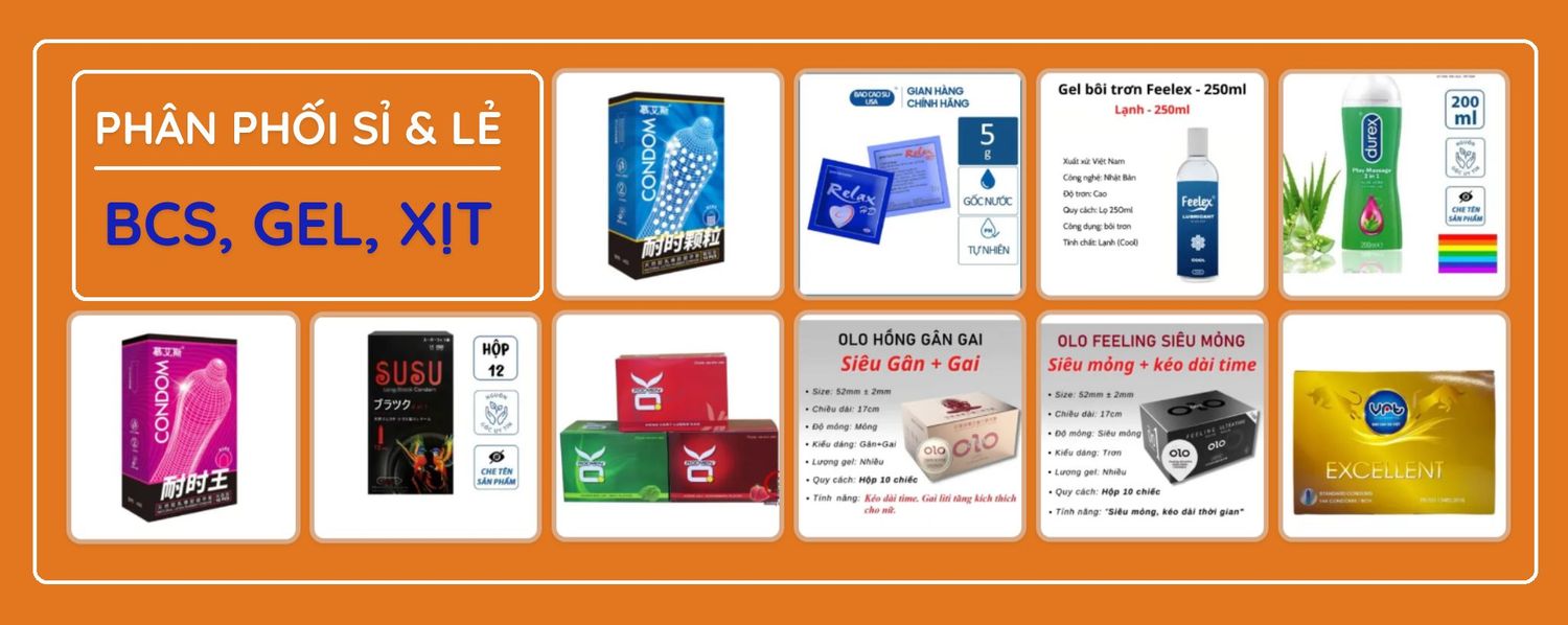 Phân Phối Sỉ & Lẻ Bcs, Gel, Xịt