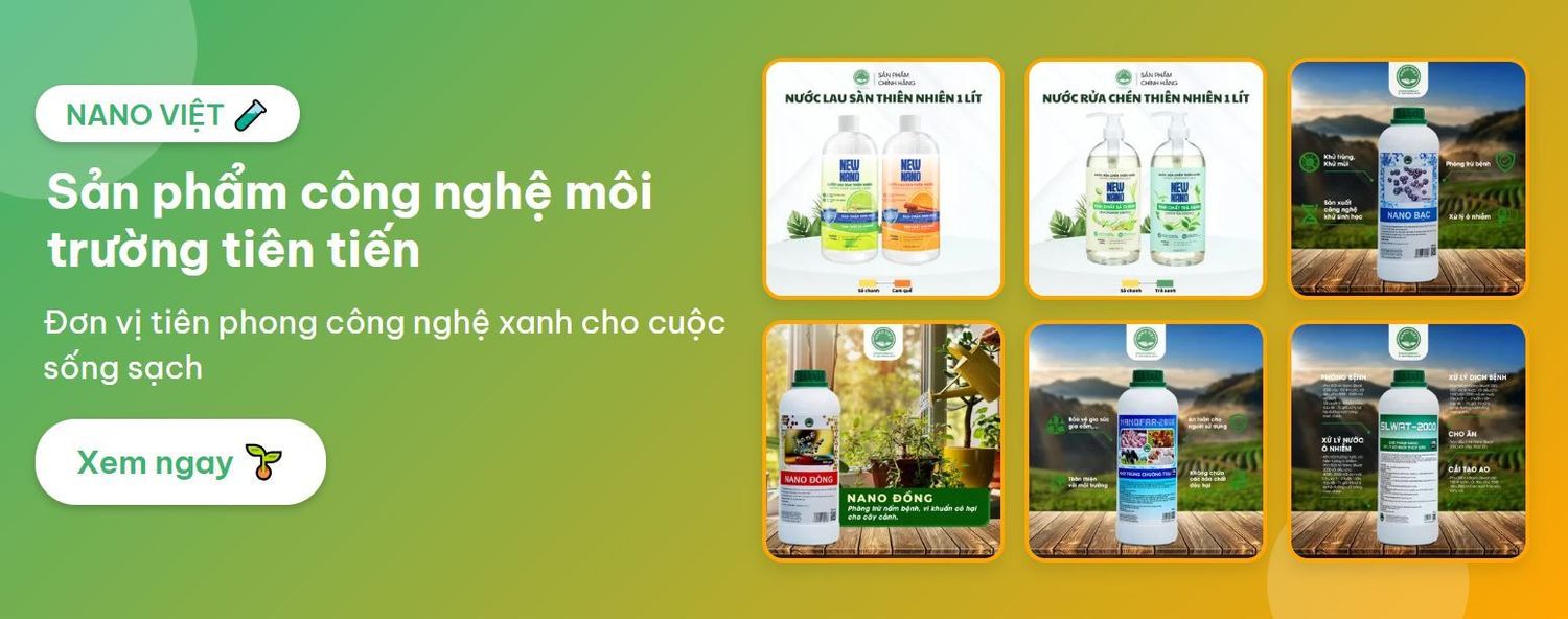 CÔNG TY CỔ PHẦN CÔNG NGHỆ MÔI TRƯỜNG NANO VIỆT