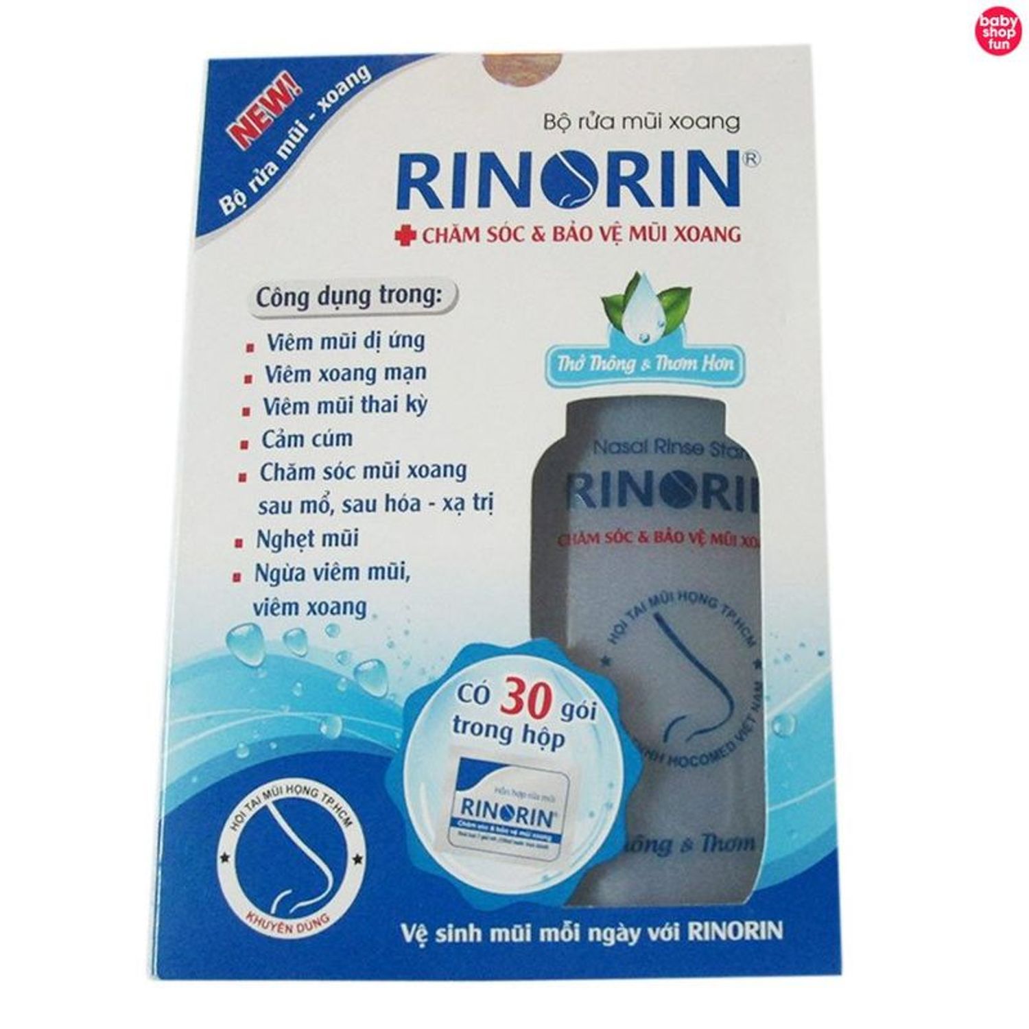 Bình rửa mũi Rinorin HN