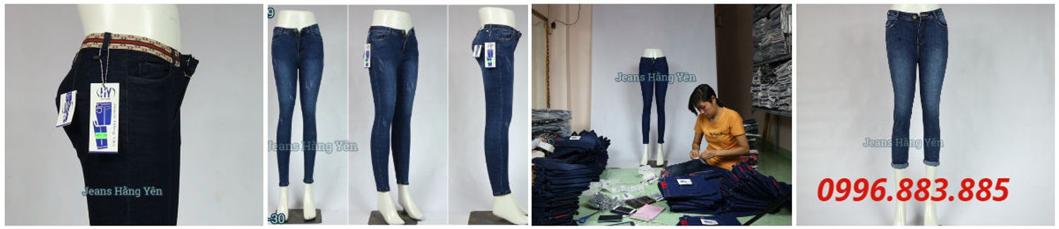 Xưởng Chuyên Sỉ Quần Jean Nữ Giá Rẻ Jeans Hằng Yên