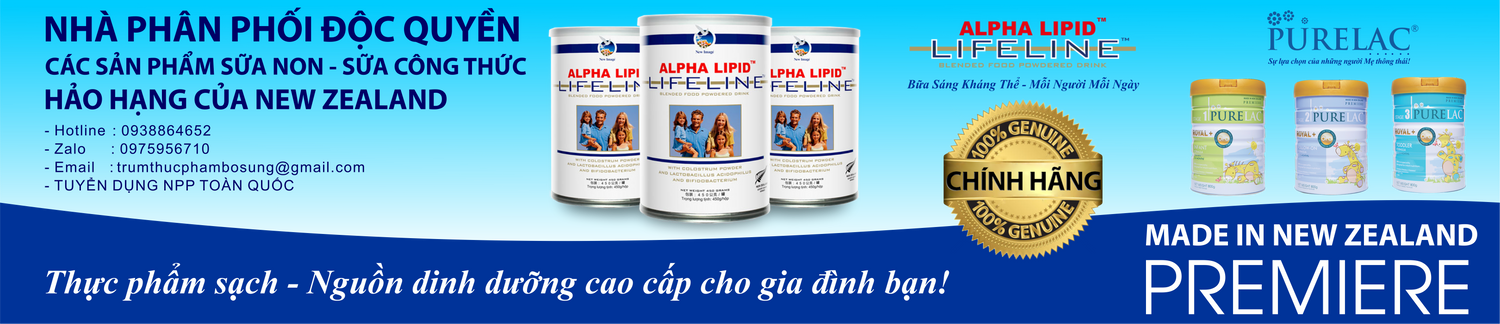 Sữa non Alpha Lipid giao tận nhà
