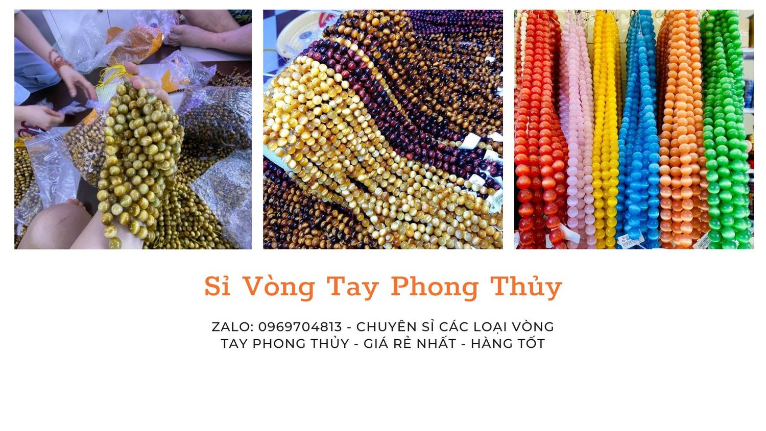 Sỉ Vòng Tay Phong Thuỷ Đắc Gia