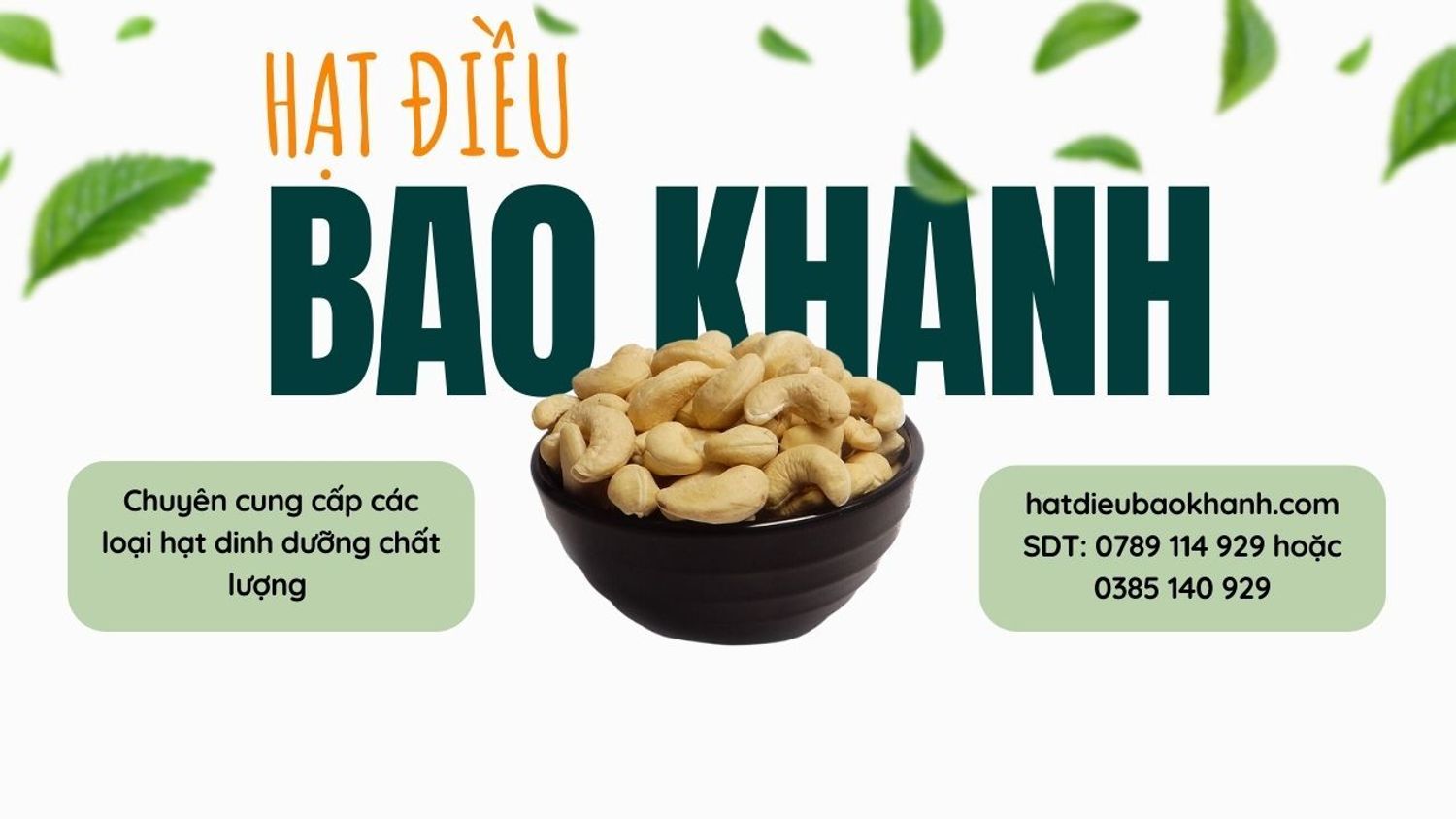 Hạt Điều Rang Muối Bình Phước - Bảo Khánh Cashew Nuts